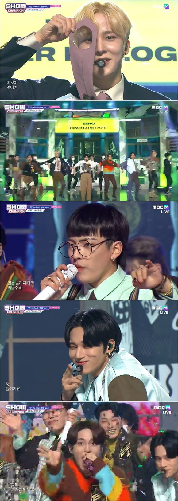 /사진= MBC M '쇼 챔피언' 방송 화면