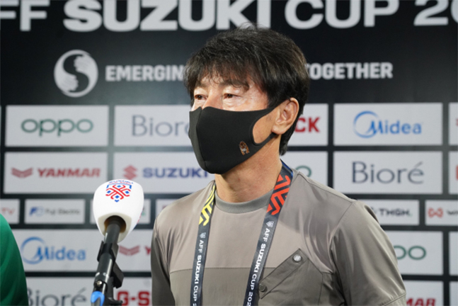 신태용 인도네시아 축구대표팀 감독. /사진=AFF 스즈키컵 공식 홈페이지 캡처