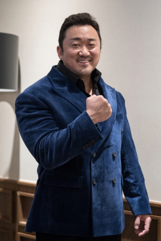 마동석이 디스토피아 액션영화 '콘크리트 유토피아2'에 출연한다.