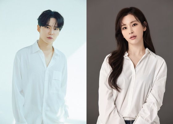 김준수, 정선아 /사진제공=팜트리 아일랜드
