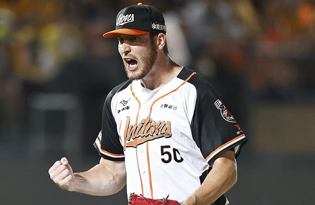 다익손. /사진=CPBL 공식 홈페이지