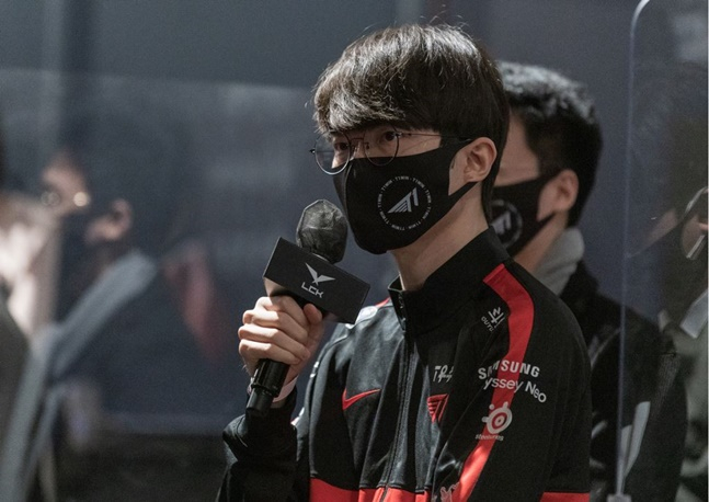 T1 '페이커' 이상혁. /사진=LCK 제공