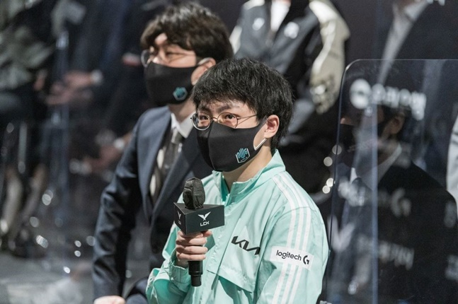 담원 기아 '쇼메이커' 허수. /사진=LCK 제공