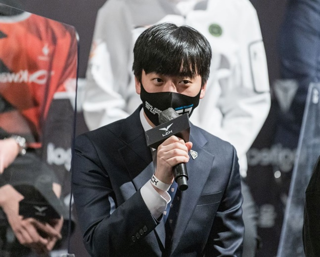 젠지 고동빈 감독. /사진=LCK 제공