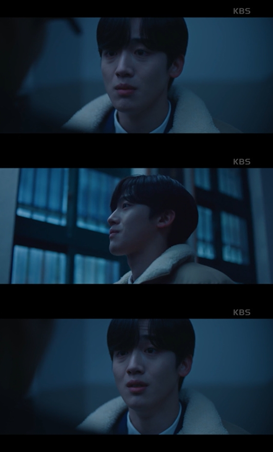 KBS 2TV 수목드라마 '학교 2021'에서 공기준 역을 맡은 김요한./사진=KBS 2TV 수목드라마 '학교 2021' 14회 방송 화면 캡처