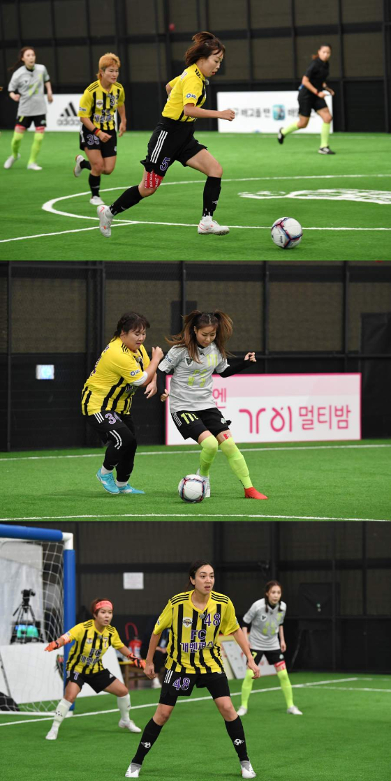 SBS '골 때리는 그녀들'에서 FC개벤져스가 FC탑걸을 상대로 2승에 도전한다./사진제공=SBS
