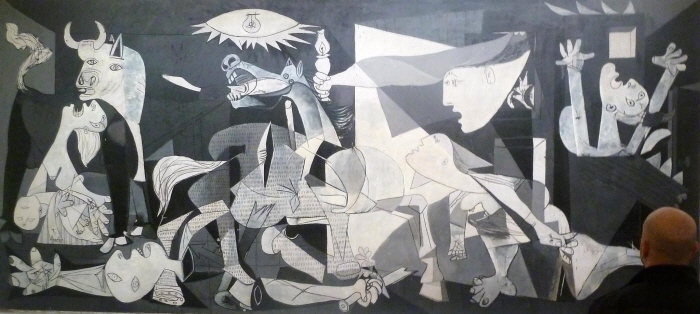 파블로 피카소(Pablo Picasso), '게르니카(Guernica)', Museo Reina Sofia, Madrid, Spain, 1937. 사진제공= Citizen59 via Flickr/Creative Commons.