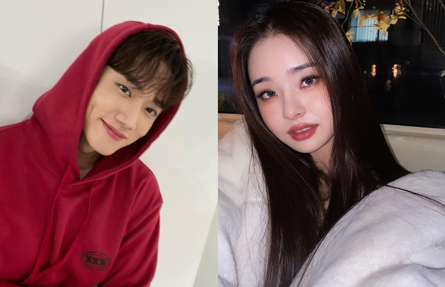 김현중(왼쪽)과 송지아 /사진=김현중, 송지아 인스타그램