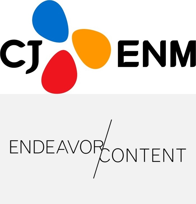 /사진=CJ ENM 로고, 엔데버 콘텐트 로고