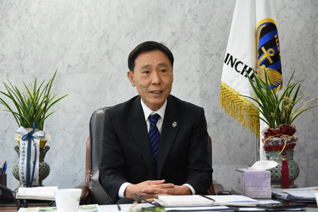 전달수 인천유나이티드 대표이사. /사진=인천유나이티드
