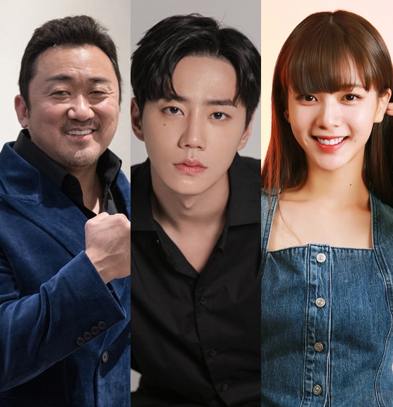 마동석과 이준영, 노정의가 '황야'에서 호흡을 맞춘다.
