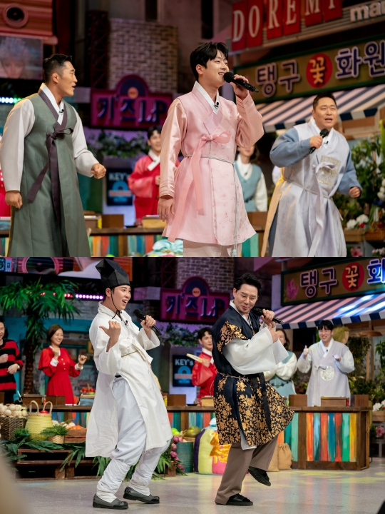 장윤정 이찬원 / 사진=tvN