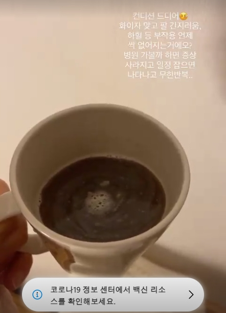 이아영이 자신의 인스타그램 스토리에 올린 게시물./사진=이아영 인스타그램 스토리