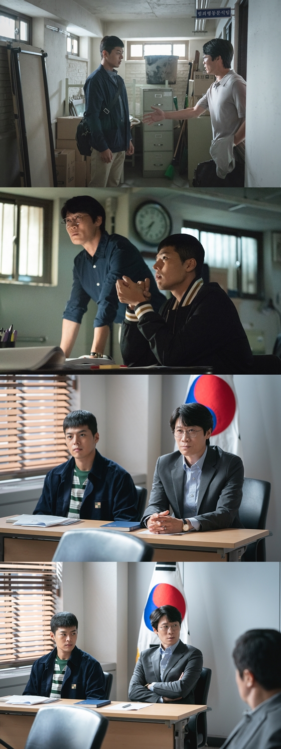 SBS 금토드라마 '악의 마음을 읽는 자들'에서 진선규의 리더십이 주목 받고 있다./사진제공=엘줄라이엔터테인먼트