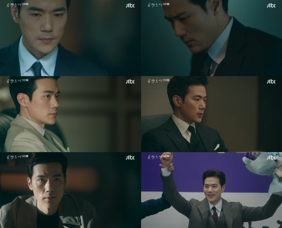 JTBC 수목드라마 '공작도시'의 김강우./사진제공=JTBC '공작도시'