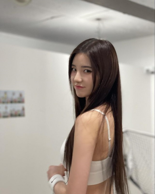 김해리 치어리더./사진=김해리 치어리더 공식 SNS