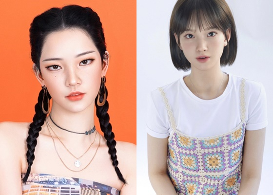 로지, 한유아 /사진=로지 SNS, 스마일게이트