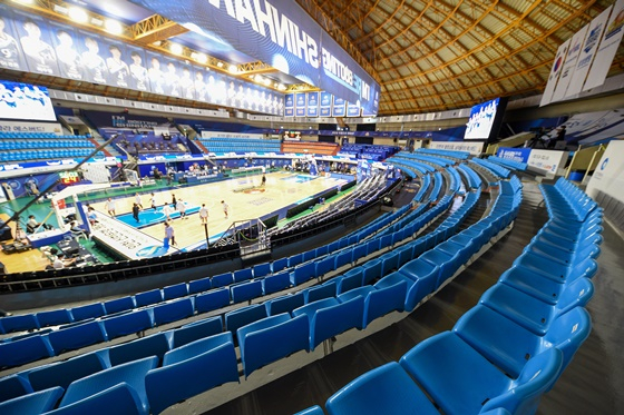 신한은행의 홈경기장인 인천 도원체육관. /사진=WKBL