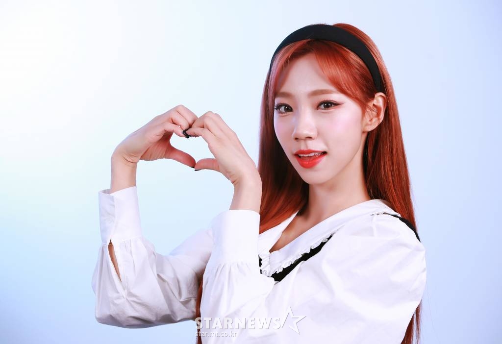 걸그룹 우주소녀 쪼꼬미 인터뷰 /사진=이동훈 기자 photoguy@