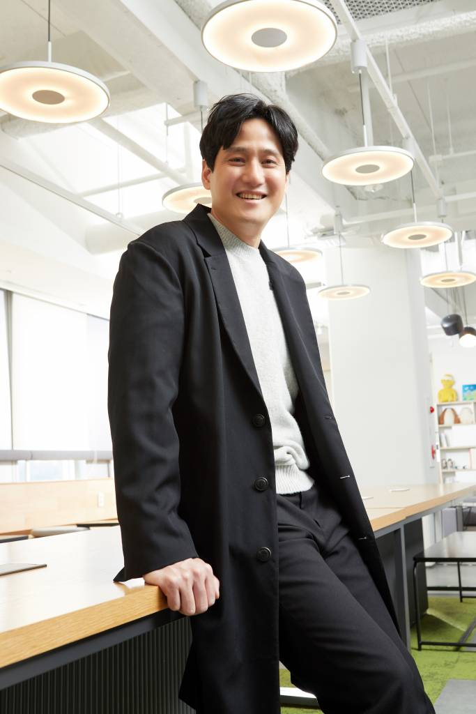 배우 박해준이 3일 오후 온라인으로 진행된 드라마 ‘아직 최선을 다하지 않았을 뿐’ 인터뷰에 앞서 포즈를 취하고 있다. 2022.03.03 <사진=tving> /사진=임성균 기자 tjdrbs23@