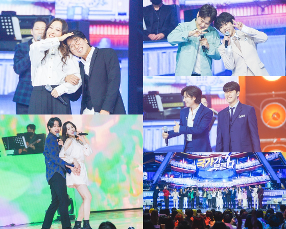 TV CHOSUN '국가가 부른다'에서 정인이 박창근과 듀엣 무대를 선보인다./사진제공=TV CHOSUN