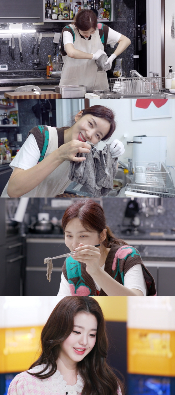 KBS 2TV '신상출시 편스토랑'에서 박솔미가 천엽 먹방을 한다./사진제공=KBS 2TV '신상출시 편스토랑'