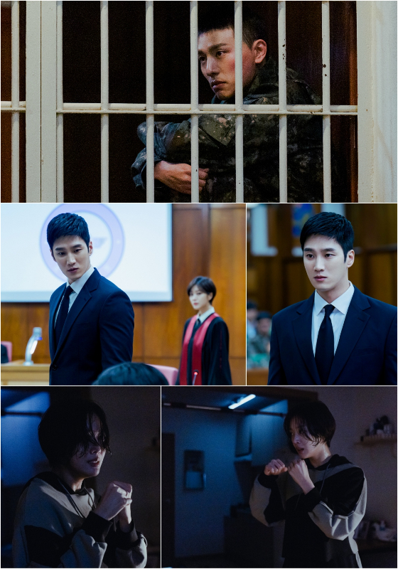 tvN 월화드라마 '군검사 도베르만'의 안보현, 조보아가 더 강력해진 공조를 예고했다./사진제공=tvN
