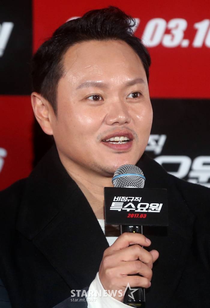8일 오후 서울 왕십리CGV에서 열린 영화 '비정규직 특수요원' 언론시사 및 간담회 /사진=홍봉진기자 honggga@