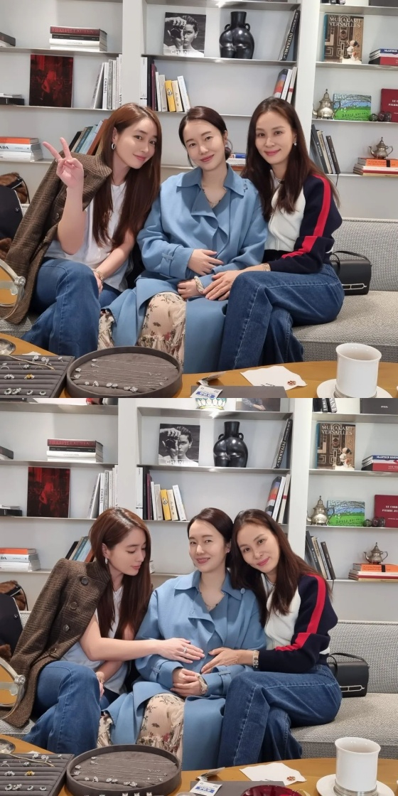 이민정 이정현 고소영 / 사진=이정현 인스타그램