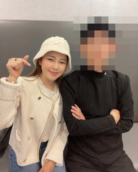가수 송가인, 작곡가 이충재/사진=송가인 인스타그램