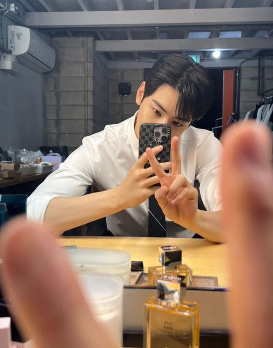 /사진=차은우 인스타그램