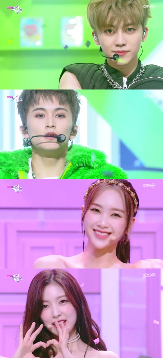 NCT DREAM, 오마이걸 / 사진=KBS 2TV 뮤직뱅크