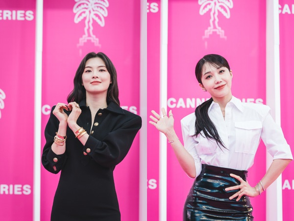 배우 이선빈, 정은지 /사진제공=티빙