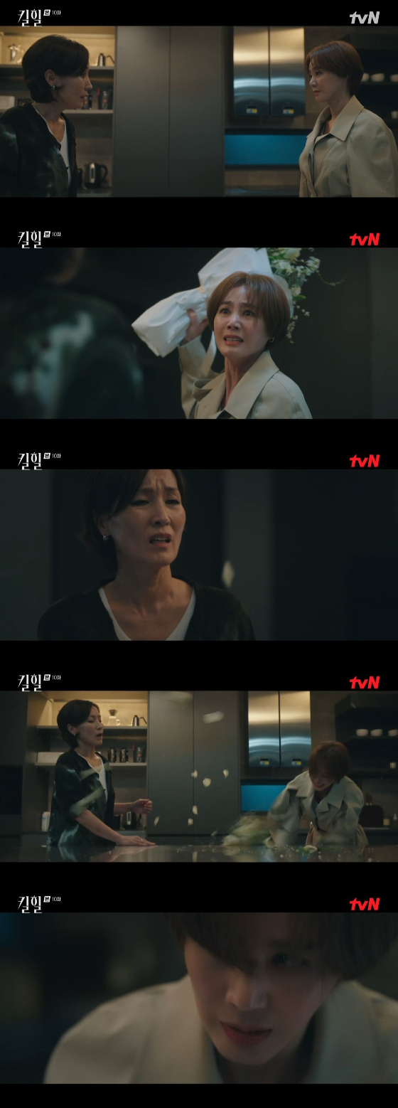 /사진=tvN '킬힐' 방송화면