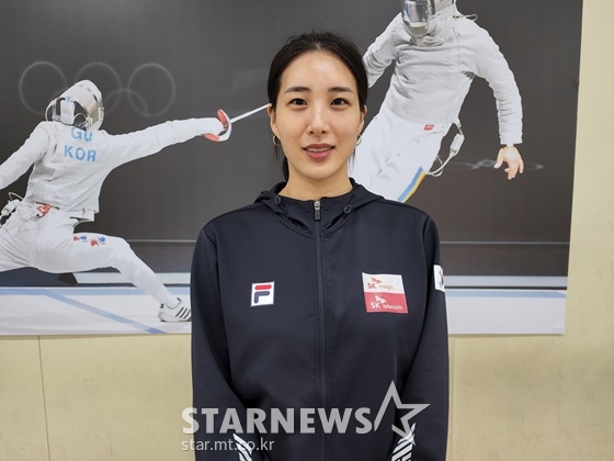 최수연이 스타뉴스와 인터뷰를 하고 있다. /사진=이원희 기자