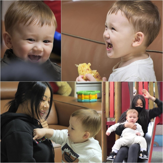 KBS 2TV '슈퍼맨이 돌아왔다'에서 젠과 제시가 만났다./사진제공=KBS 2TV '슈퍼맨이 돌아왔다'