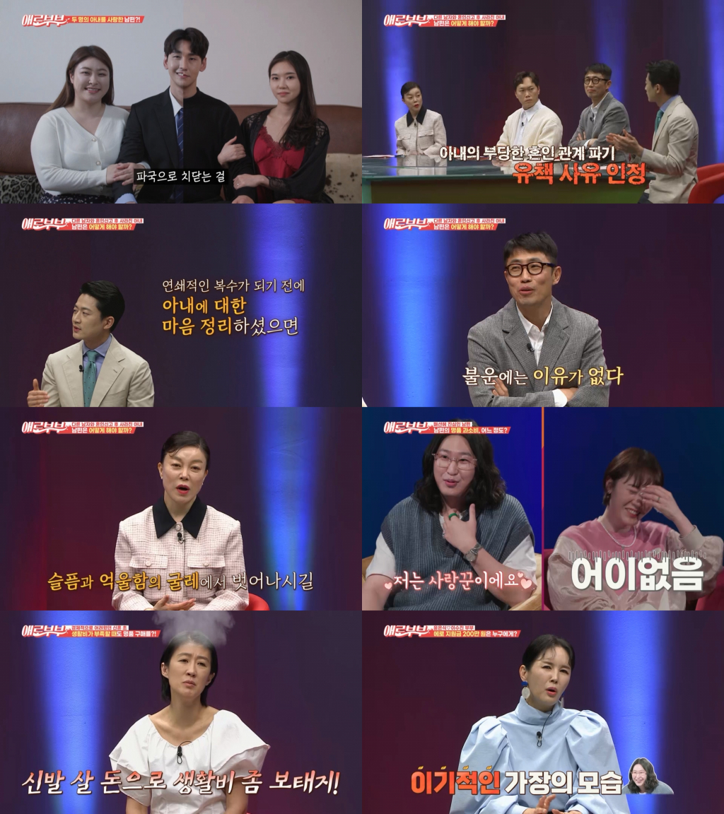 /사진=채널A, SKY채널 '애로부부' 방송 캡처