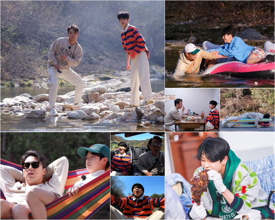 TV CHOSUN '동원아 여행가자'의 장민호, 정동원./사진제공=TV CHOSUN '동원아 여행가자'