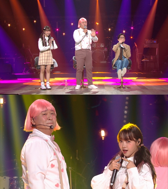 부끄뚱(문세윤), 최유정이 KBS 2TV '유희열의 스케치북'에 출연했다. /사진제공=KBS 2TV '유희열의 스케치북'