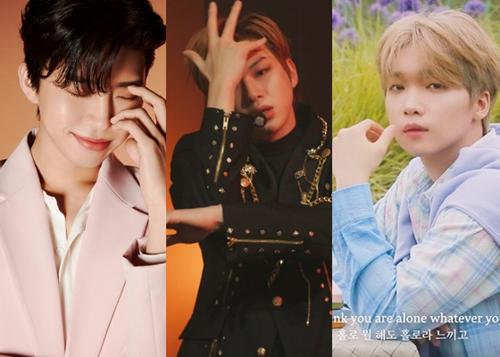(왼쪽부터)임영웅, 강다니엘, 정세운 /사진제공=물고기뮤직, 커넥트엔터테인먼트, 스타쉽엔터테인먼트