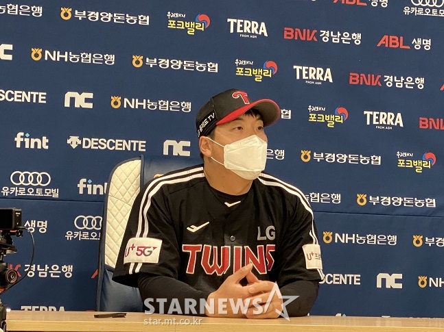 LG 김현수. /사진=양정웅 기자