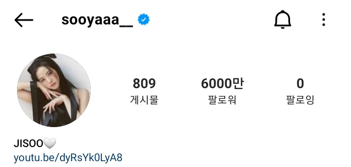 /사진=지수 인스타그램