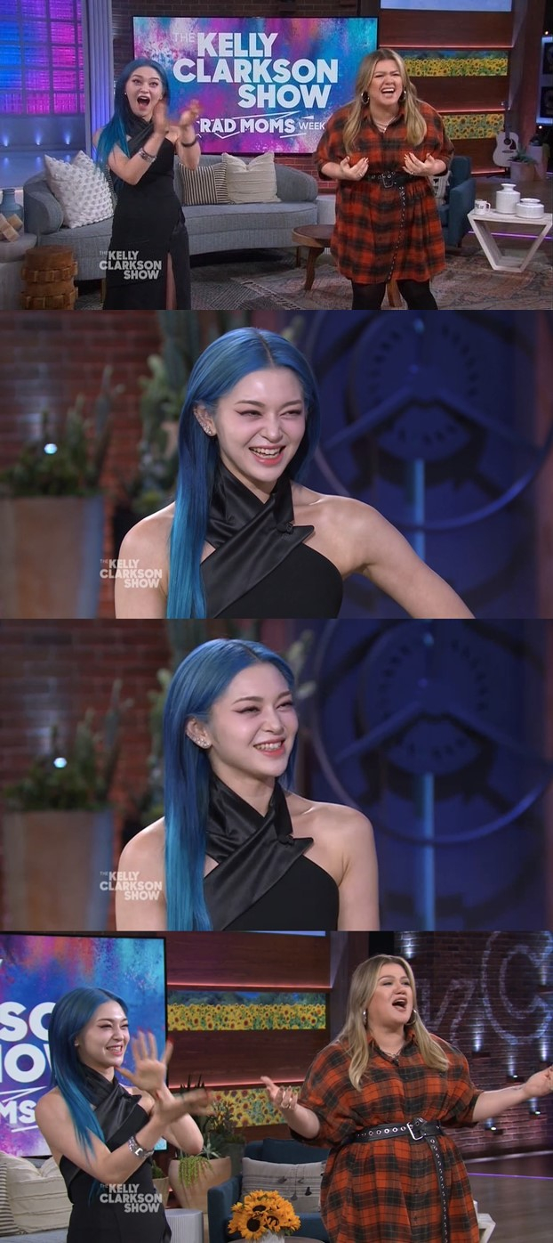 사진=미국 NBC '켈리 클락슨 쇼' 방송 화면