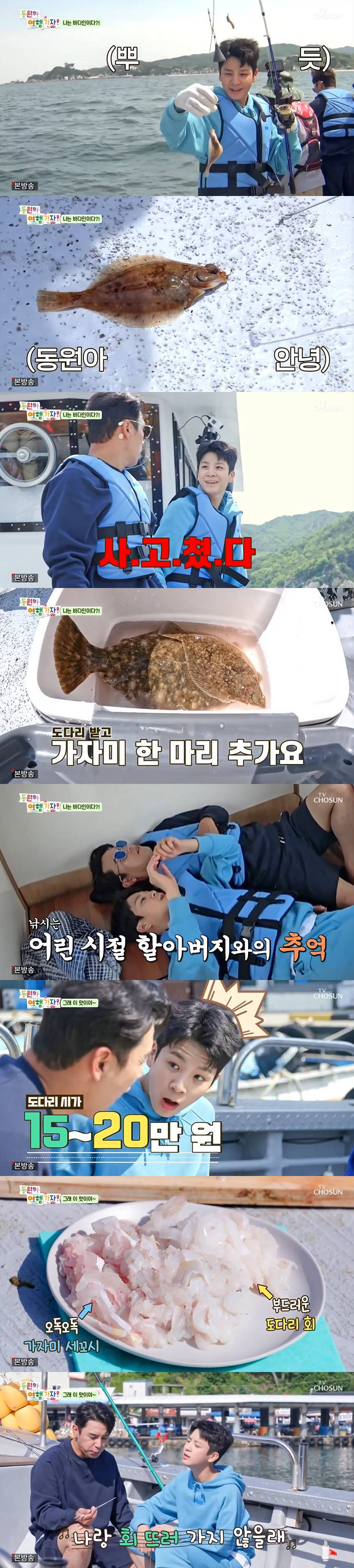 /사진=TV조선 '동원아 여행가자' 방송 캡처