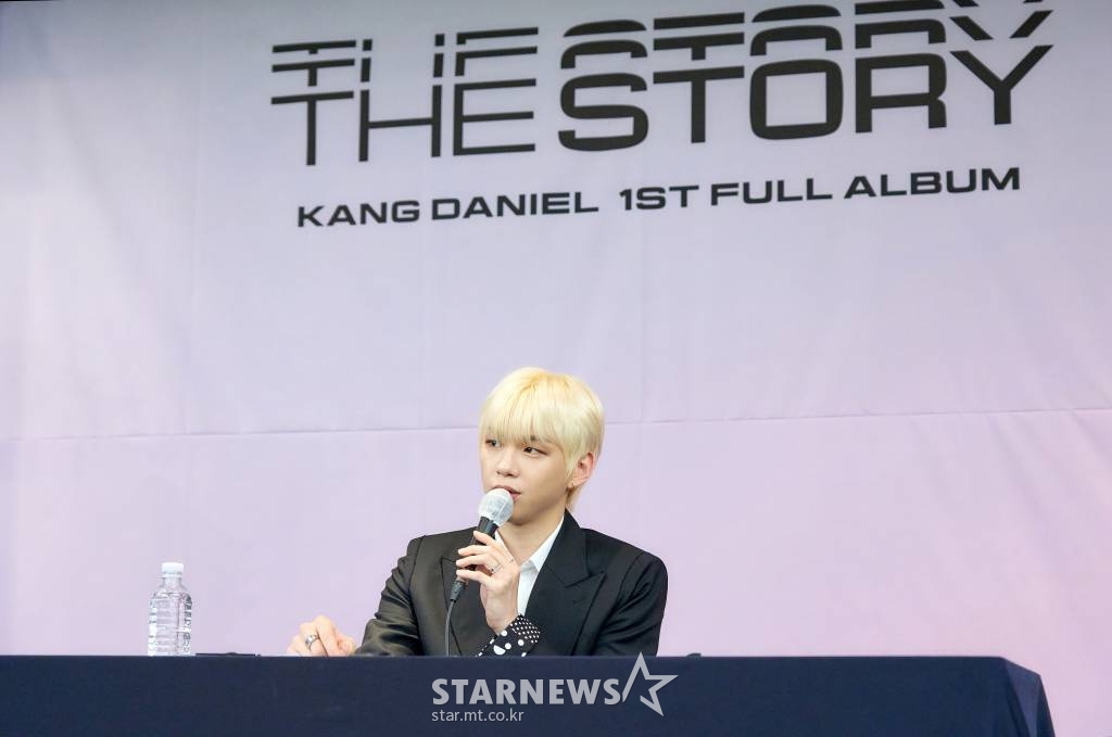 강다니엘 컴백 기자간담회 /사진제공=커넥트엔터테인먼트