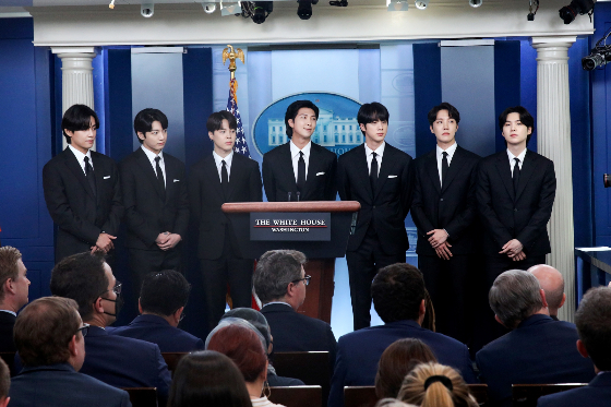 방탄소년단이 백악관을 예방 했다./사진제공=빅히트 뮤직