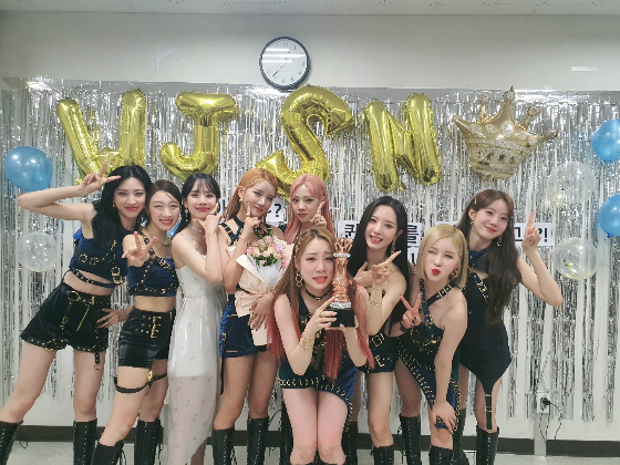 Mnet '퀸덤2'에서 우승한 우주소녀./사진제공=Mnet '퀸덤2'