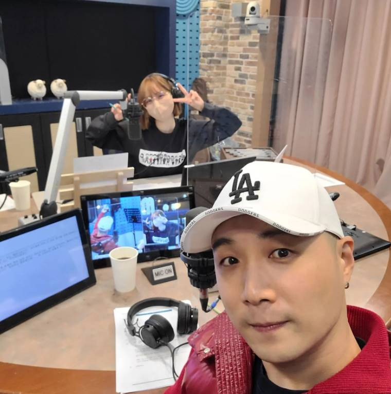 윤태진, 정용국 /사진=정용국 인스타그램
