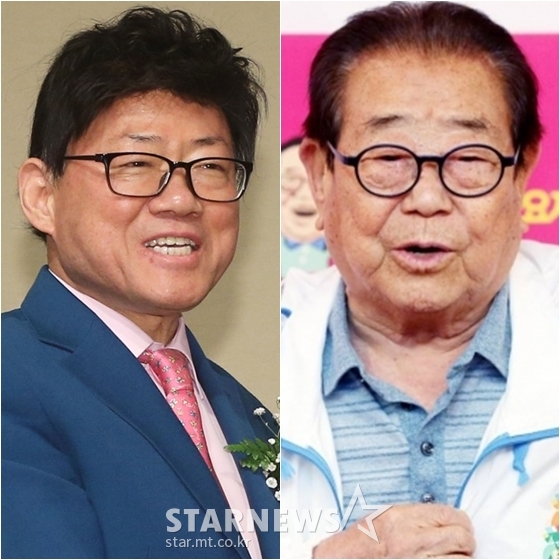 엄영수(왼쪽)와 송해 /사진=스타뉴스