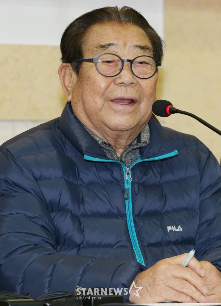 방송인 송해 /사진=이동훈 기자 photoguy@